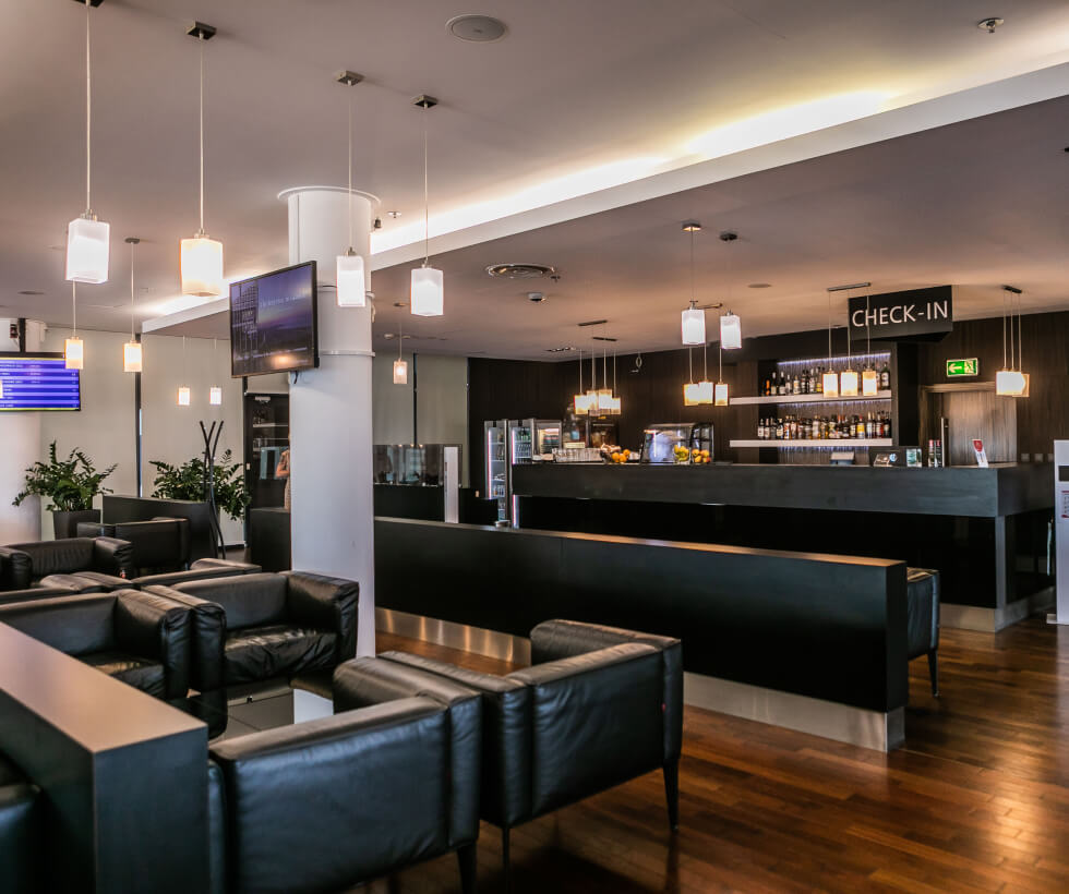 Strefa executive bar i restauracja Lotnisko Gdańsk